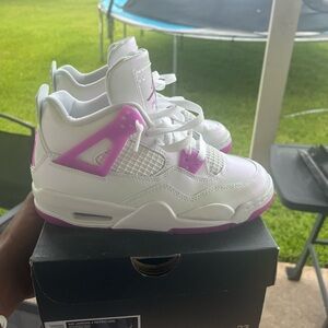 Jordan Kids Sneakers White and Purple
